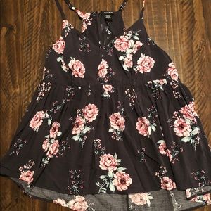 TORRID Floral Print Challis Babydoll Cami